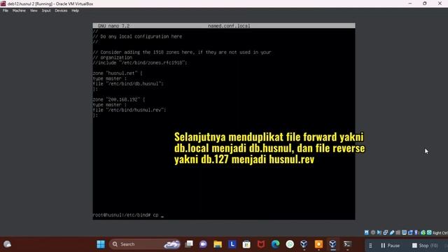 INSTALASI DAN KONFIGURASI BIND9, DI DEBIAN 12 смотреть онлайн