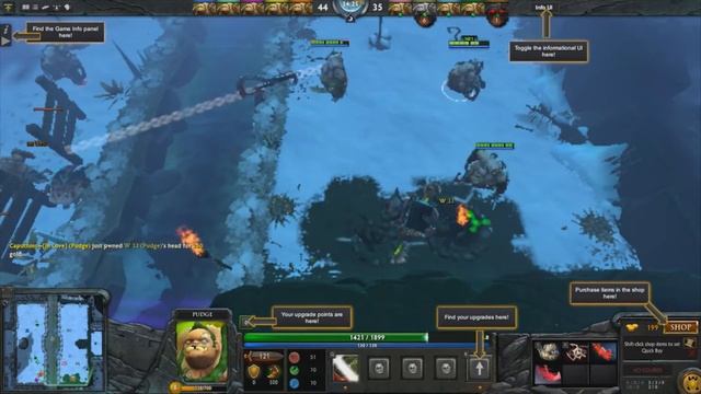 Dota 2 (Pudge Wars) - สงครามลากไส้ นิ่งเป็นหลับ ขยับโดน Hook!! смотреть онлайн