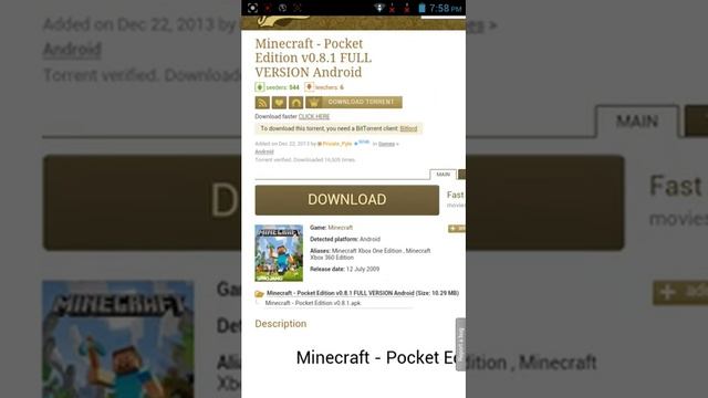 how to download free mine craft pe paid version смотреть онлайн