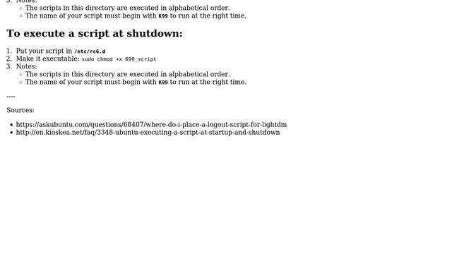 Execute a script upon logout/reboot/shutdown in Ubuntu (2 Solutions!!) смотреть онлайн