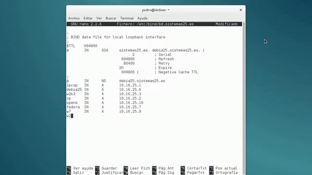 Debian - Crear servidor DNS con Bind смотреть онлайн