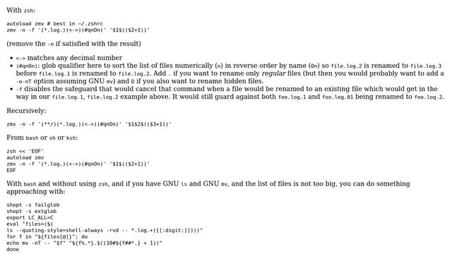 Unix & Linux: How to increase the file extension numerically by one? (2 Solutions!!) смотреть онлайн