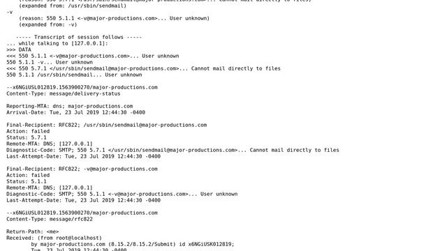 DevOps & SysAdmins: Sendmail error - cannot mail directly to files смотреть онлайн