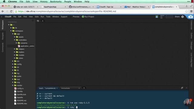 Ruby on Rails - Alternate IDE 3 смотреть онлайн