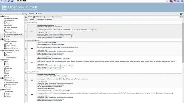 openmediavault 1.9 kralizec Installation et configuration смотреть онлайн