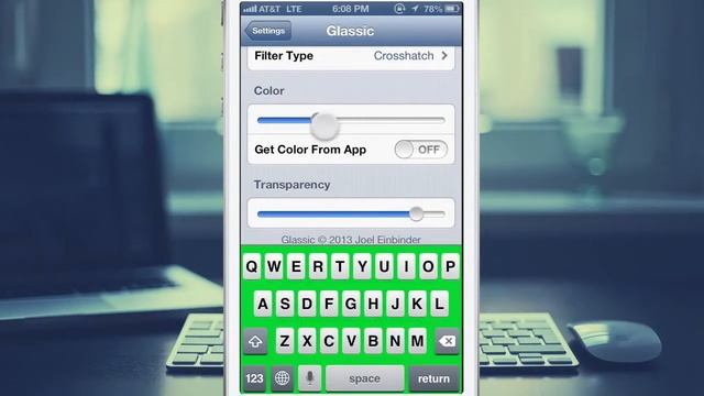 Glassic Change iOS Keyboard Color & Filter Change iPhone Keyboard Color TechGuru TechWorld смотреть онлайн