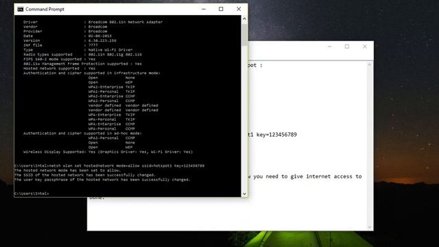 Create wifi internet hotspot in windows 7,8,10 смотреть онлайн