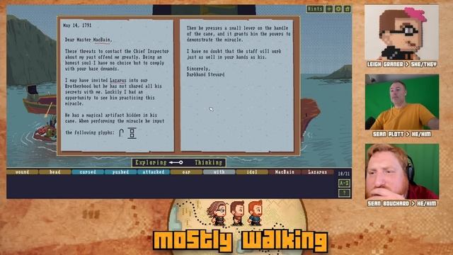 Mostly Walking - Case of the Golden Idol P2 смотреть онлайн