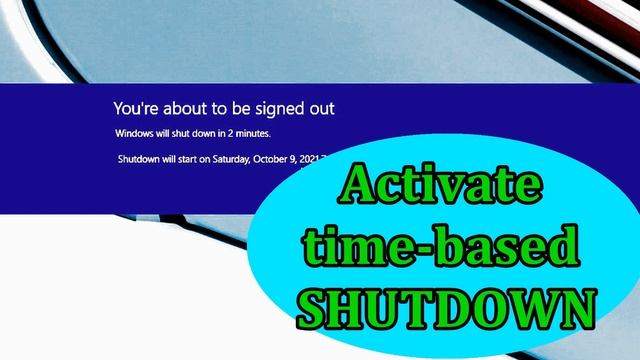 Set time-based Shutdown | Guide & Demo | Shutdown PC with Timer | टाइमर से शटडाउन करें смотреть онлайн