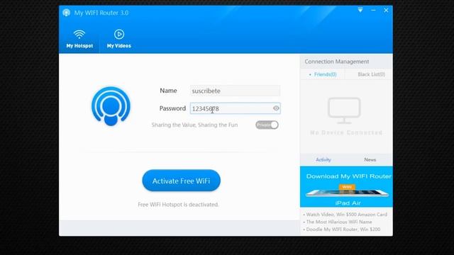 Como Crear Tu Propia Zona Wifi | My WIFI Router...!!! смотреть онлайн