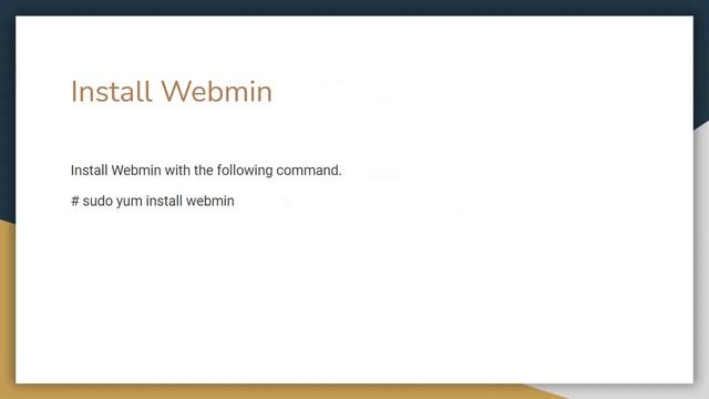 How to Install Webmin on CentOS смотреть онлайн