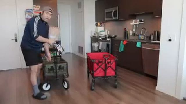 Outdoor Camping Garden Utility Wagon Yard Cart 🤷🏽♀️🤷🏽♀️ #outdoorgardenwagon #yardcart #amazon смотреть онлайн