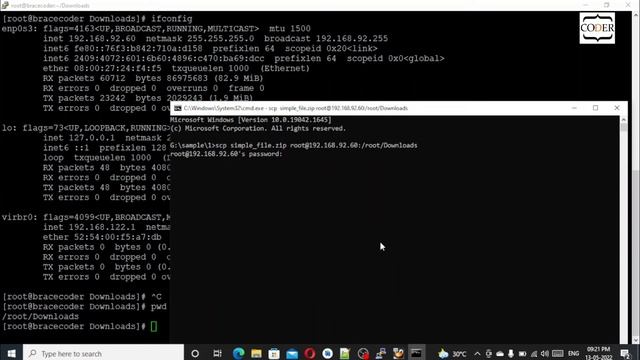 How to share a file from Windows to Linux without any software | Linux | Brace Coder | Tamil смотреть онлайн