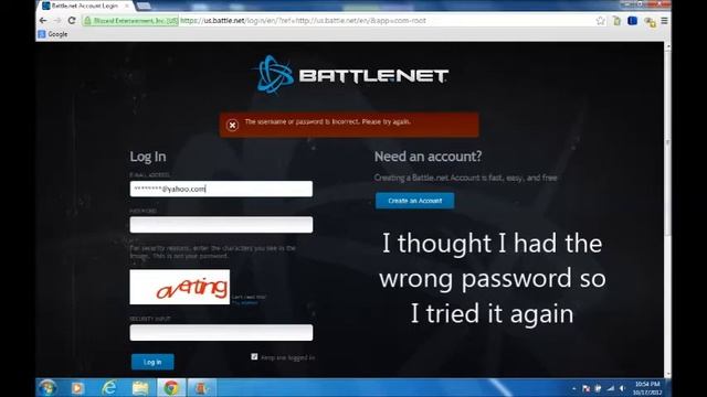 Battle.net Complaint смотреть онлайн
