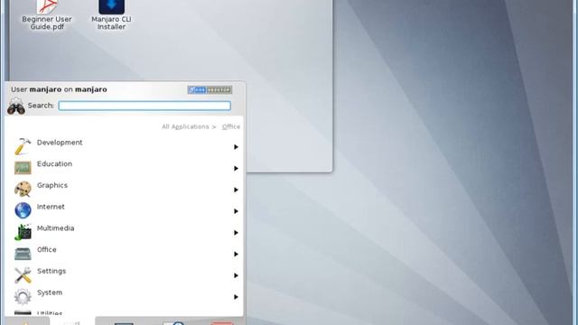 Manjaro Linux KDE 0.8.3 Presentation смотреть онлайн