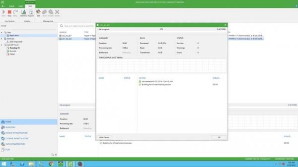 Создание Replication Jobs в Veeam Backup & Replication 9.5