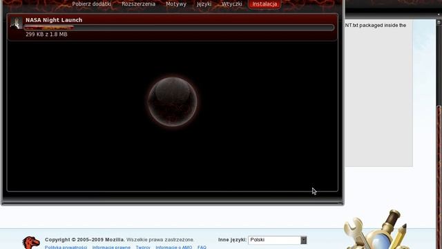 Linuks Fedora Firefox zmina motywu graficznego przeglądarki смотреть онлайн