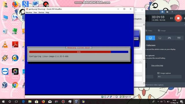 Virtualbox Debian Yulia Dwiagustin part1 смотреть онлайн