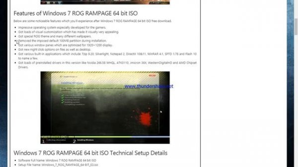 HOW TO DOWNLOAD WINDOWS 7 ROG RAMPAGE 64 BIT