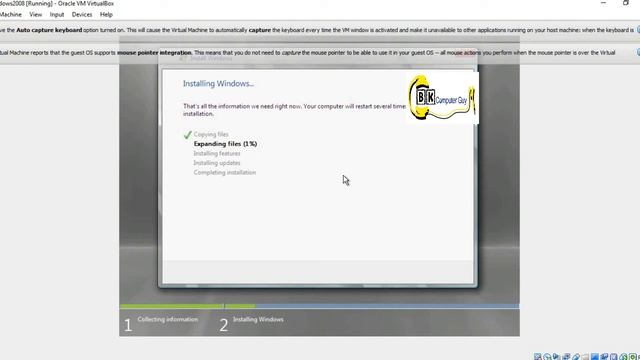 Windows 2008 R2 Server Installation смотреть онлайн