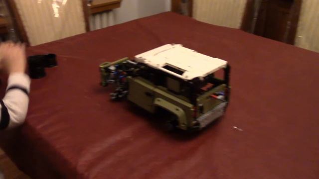 Building a Lego Technic Land Rover Defender. A little break to celebrate a birthday. Part 4 смотреть онлайн