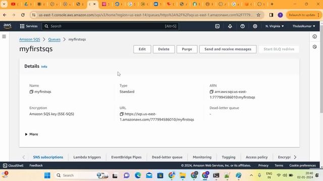 AWS SQS (Simple Queue Service)Standard Queue/FIFO Queue смотреть онлайн