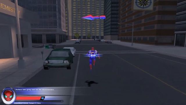Spider-Man 2 - Mission 1. Rhino's Rampage смотреть онлайн