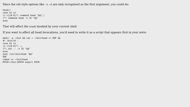 Unix & Linux: Is it possible to change the default COUNT value of tail and head? (3 Solutions!!) смотреть онлайн
