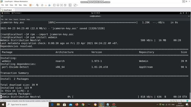 របៀប Install Webmin នៅក្នុង Linux Centos 8 смотреть онлайн