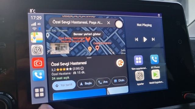 AiBox Android Multimedya 4Gb Ram 64 GB Dahili Hafıza - Apple CarPlay Bağlantısı - 4G Mobil GSM смотреть онлайн