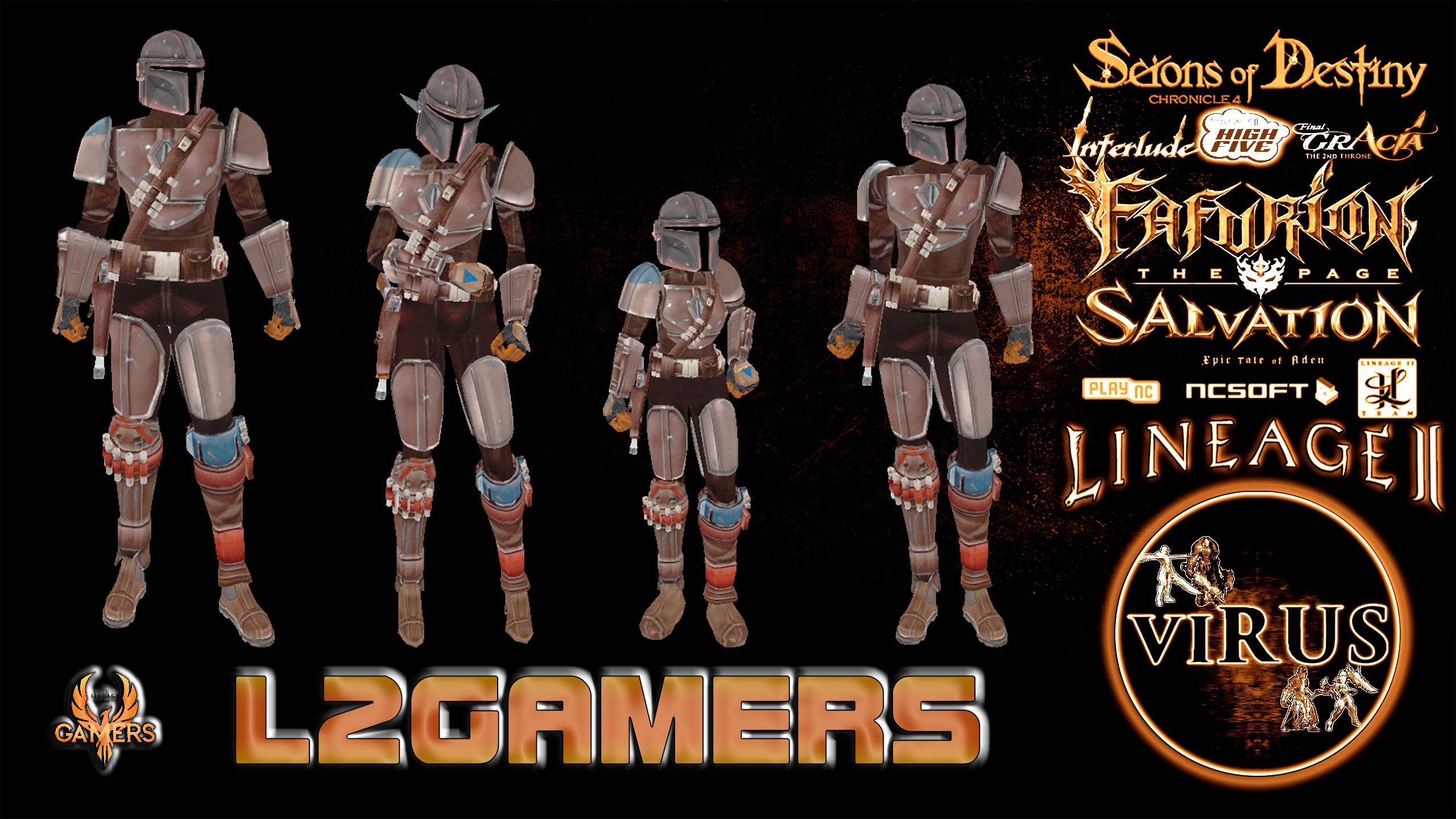New Suit with Helmet for www.L2Gamers.Cl. Lineage II-Interlude Server ◄√i®uS► смотреть онлайн