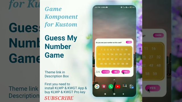 Games on KLWP & KWGT ll widget Kustom, A1 Guru смотреть онлайн