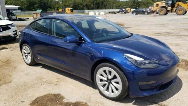 TESLA MODEL 3 2023 BLUE   5YJ3E1EA5PF412402