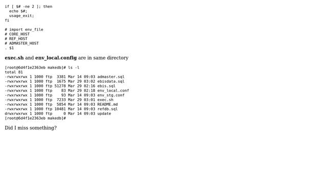 Unix & Linux: File not found when include external file from argument.[Bash] смотреть онлайн