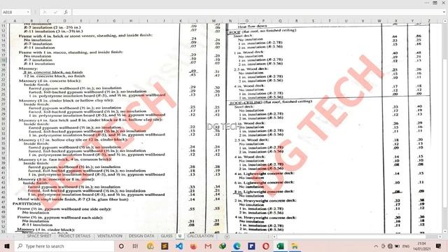 HEAT LOSS CALCULATION FOR WINTER SEASON смотреть онлайн