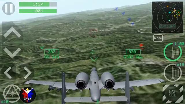 US A10 Warthog gives BRRT to enemy || Strike Fighters Modern Combat смотреть онлайн
