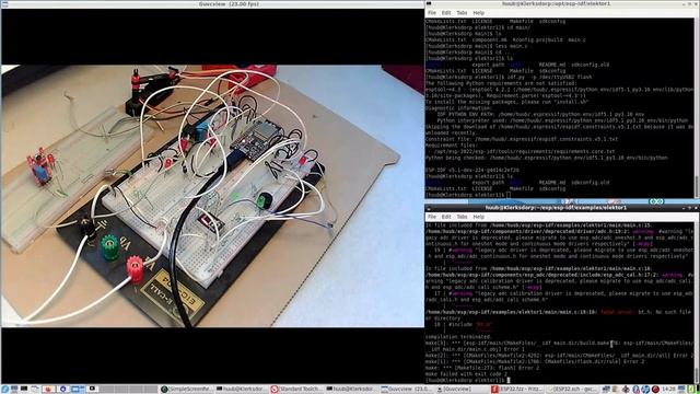 ESP32 #105: using ESP-IDF examples, trying old code and using menuconfig for GPIO смотреть онлайн