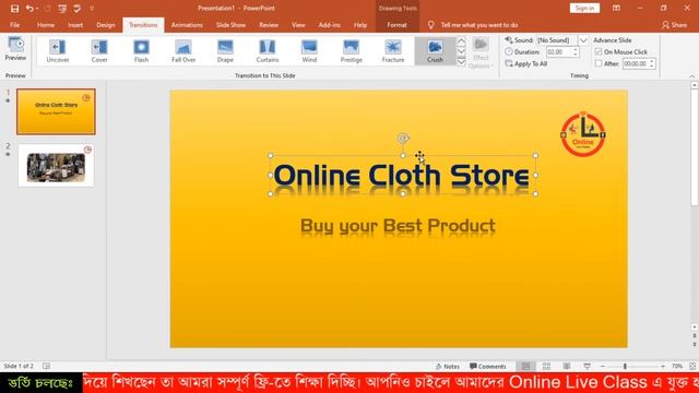 How to make a presentation slideshow in ms PowerPoint 2019 Class_03, Batch_01 смотреть онлайн