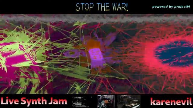 karenevil Live Stream : Synth Jam : with projectM visualizer смотреть онлайн