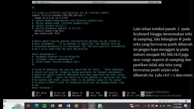 Konfigurasi DHCP Server Debian 10 (VMware) смотреть онлайн