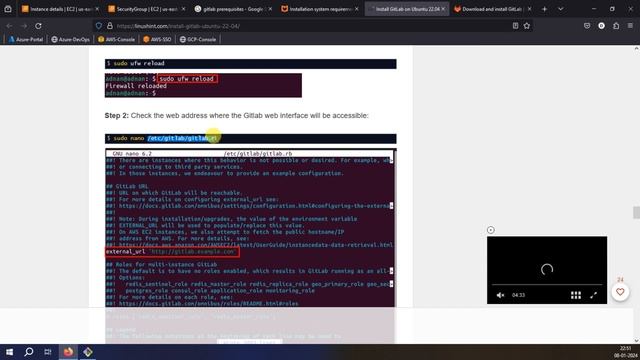 5. DevOps - Gitlab on ubuntu смотреть онлайн