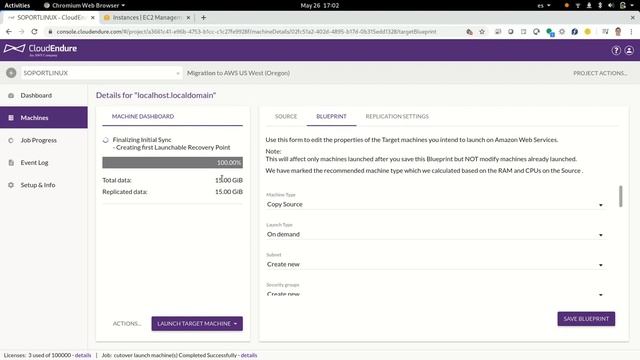 KVM replicando a AWS EC2 con CloudEndure смотреть онлайн
