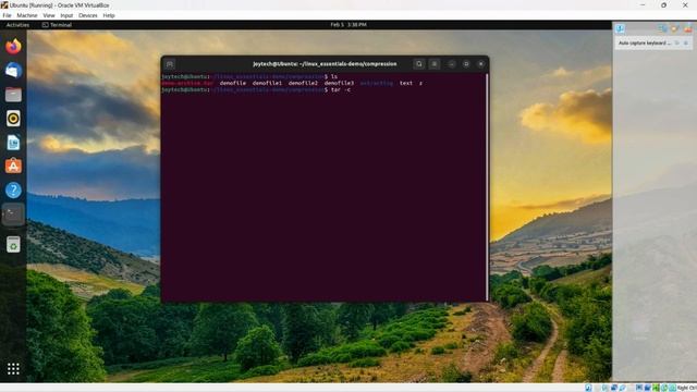 Linux Essentials Part 4 | Archiving | Tar Command смотреть онлайн