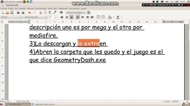 como descargar Geometry Dash para ubuntu смотреть онлайн