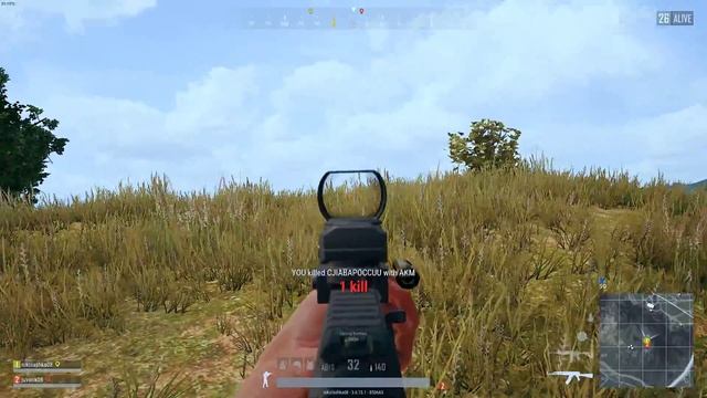 PLAYERUNKNOWN'S BATTLEGROUNDS: Double kill | Снято с помощью GeForce смотреть онлайн