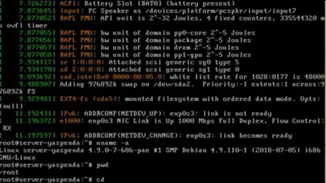Perintah dasar linux debian-server смотреть онлайн