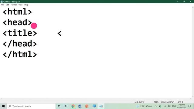 HTML(HyperText Markup Language) || Basic Structure of HTML смотреть онлайн