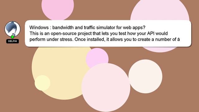 Windows : bandwidth and traffic simulator for web apps? смотреть онлайн