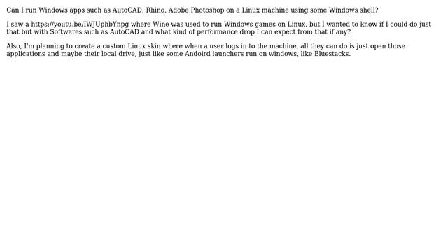 Running Windows productivity apps on Linux смотреть онлайн
