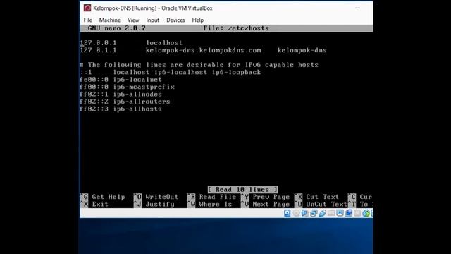 KONFIGURASI DNS SERVER - VIRTUAL-BOX - DEBIAN 5 смотреть онлайн
